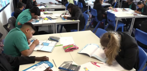 Students From Mayfield School Enjoy 'Just Writing'!