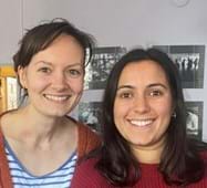 Picture of Anmika Salter and Katie Kibbler. Katie teaches in an 11-16 comprehensive school in East London. Anmika teaches in an 11-18 comprehensive school in North London.