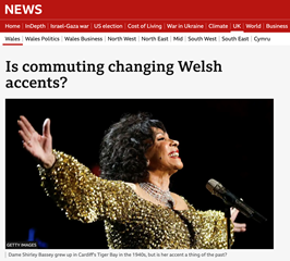 Welsh Dialect Levelling